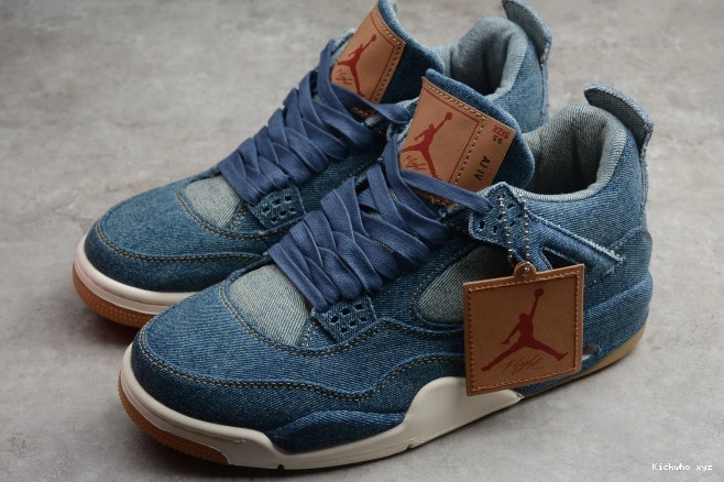 Nike Jordan AO2571-401 Denim x Levi's 4 Air 0529